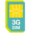 3 Sim Card - 1 Month Rolling Contract