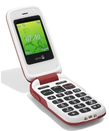 Doro 610 Sim Free Red Mobile Phone