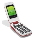Doro 610 Sim Free Red Mobile Phone