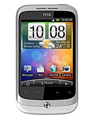 T-Mobile HTC Wildfire S White Mobile