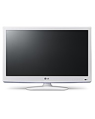 LG 26in LED TV White + Installation