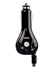 Hama Roll Up Micro USB In-Car Charger
