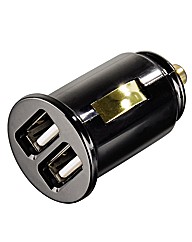 Hama Compact Dual USB In-Car Charger