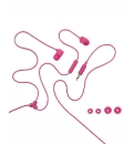 Coloud Colours Earphones With Mic Pink