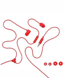 Coloud Colours Earphones With Mic Red