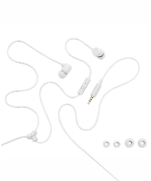 Coloud Colours Earphones With Mic White