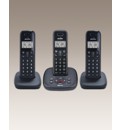 Triple Cordless Phone Answering Machine