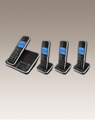 Quad Cordless Phone - Answering Machine