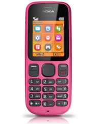 O2 Nokia 100 Mobile Phone Pink