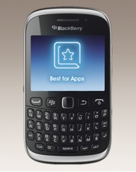 O2 Blackberry 9320 Mobile Phone - Black