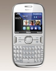Vodafone Nokia 302 Mobile Phone