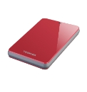 Toshiba 500GB External Storage - Red