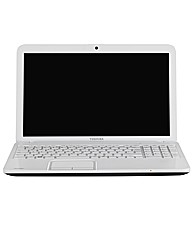Toshiba 15.6in Core i3 Laptop - White