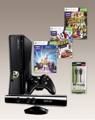 Xbox 360 4GB Console & Kinect Bundle