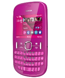 Nokia Asha 201 SIM Free Mobile - Pink