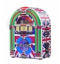 Union Jack Mini Jukebox with CD Player