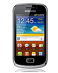 Orange Samsung Galaxy Mini 2 Mobile