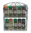 Chrome Filled Spice Rack