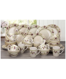 32 piece Olive Hand Painted Dinner Set