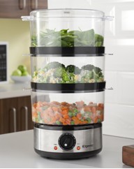 Elgento 3 Tier Steamer