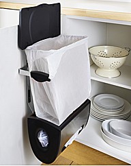 Simple Human Carrier Bag Bin With Holder
