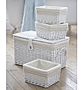 Split Willow Set 4 Storage Trunk Set