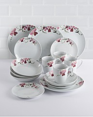 16 piece Orchid Dinnerware Set