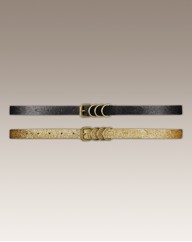 Pack of Two Glitter Belts