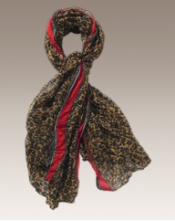 Leopard Print Scarf