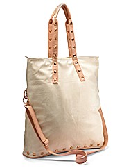 Folding Bag with Stud Detail