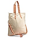Folding Bag with Stud Detail