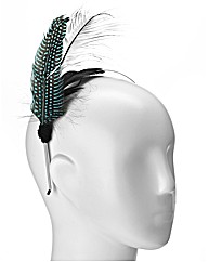 Feather Trim Headband