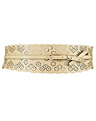 Cut Out Detail Waist Belt