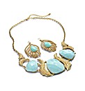 Ornate Necklace and Earring Set