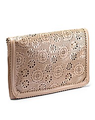 Cut Out Detail Clutch Bag