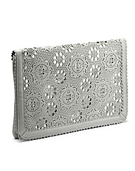 Cut Out Detail Clutch Bag