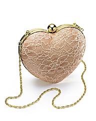 Love Heart Clutch Bag