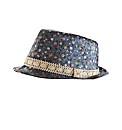 Print Trilby Hat