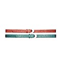 Pack of 2 Snake Print Belts