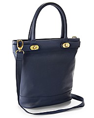 Leather Bucket Bag