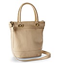 Leather Bucket Bag