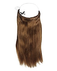 Halo 16in Hair Extensions Light Chestnut