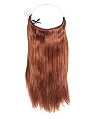 Halo 16in Hair Extension Dark Auburn