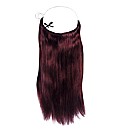 Halo 16 Inch Human Hair Extensions Plum