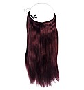 Halo 20in Hair Extensions Plum