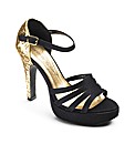 Claire Sweeney Glitter Sandal EEE Fit