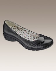 Multifit Button Ballerina EEE/EEEE Fit