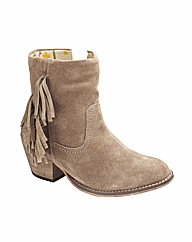 Jeffrey & Paula Tassel Boots EEE Fit