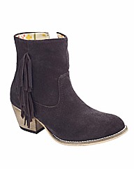 Jeffrey & Paula Tassel Boots EEE Fit