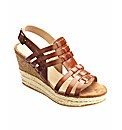 Jeffrey & Paula T-Bar Wedge Sandals D